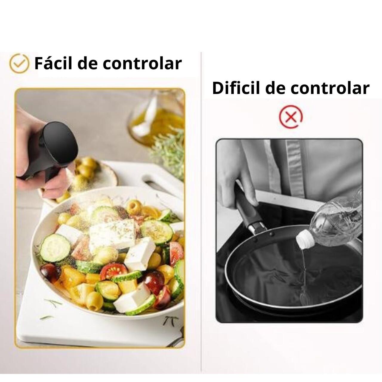 Pulverizador aceite + caja